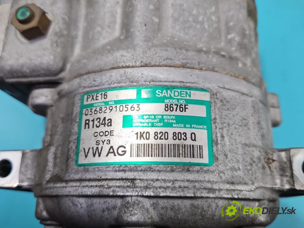 Seat Leon II 2005-2012 2.0 tdi 140 hp manual 103 kW 1968 cm3 5- Kompresor: klíma 1K0820803Q (Kompresory)