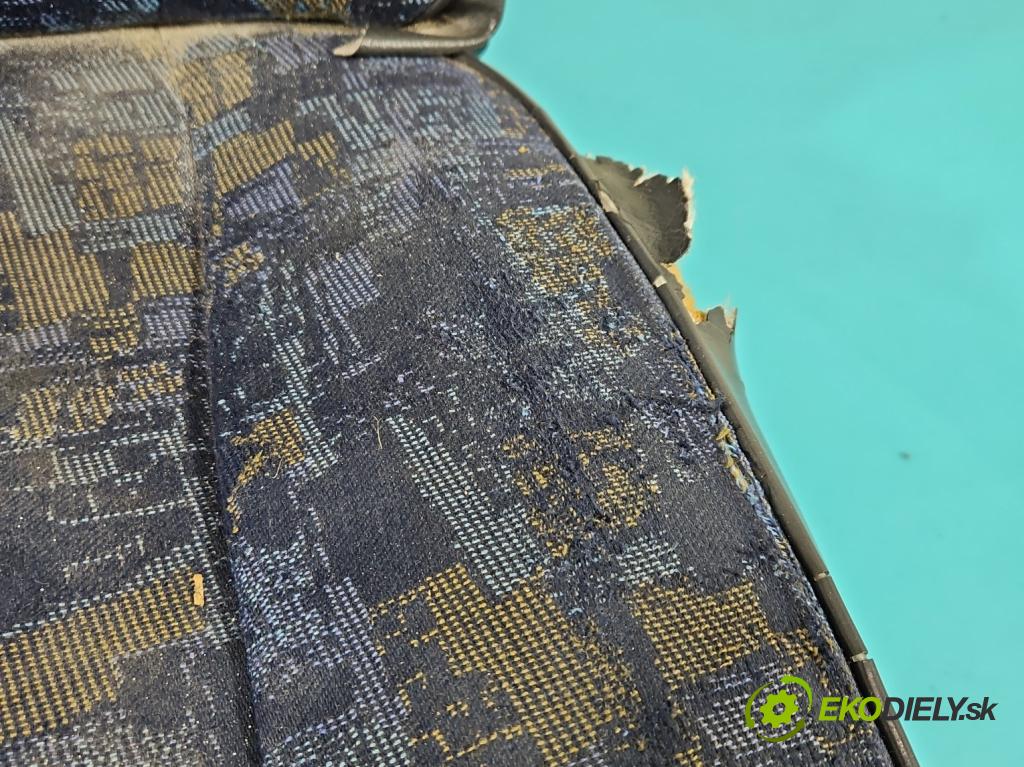 Peugeot Expert I 1995-2006 1.6 79KM manual 58 kW 1580 cm3 5- Sedačka ľavý  (Sedačky, sedadlá)