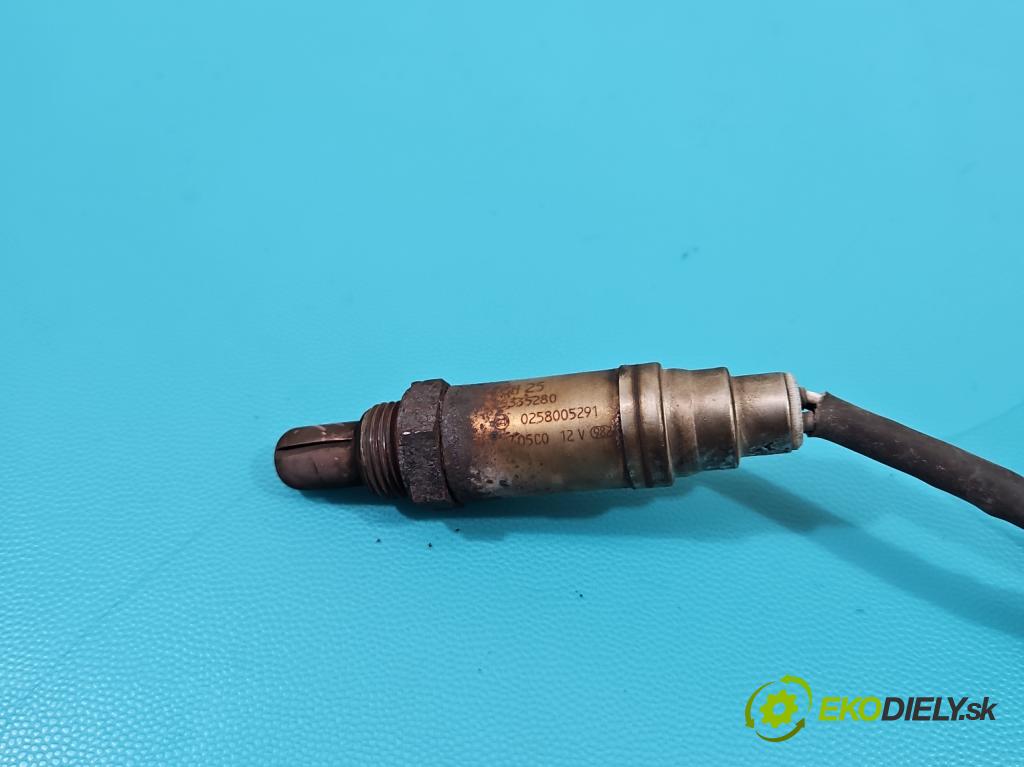 Opel Meriva A 2002-2010 1.6 8V 87 HP manual 64 kW 1598 cm3 5- Sonda lambda 028005291 (Lambda sondy)