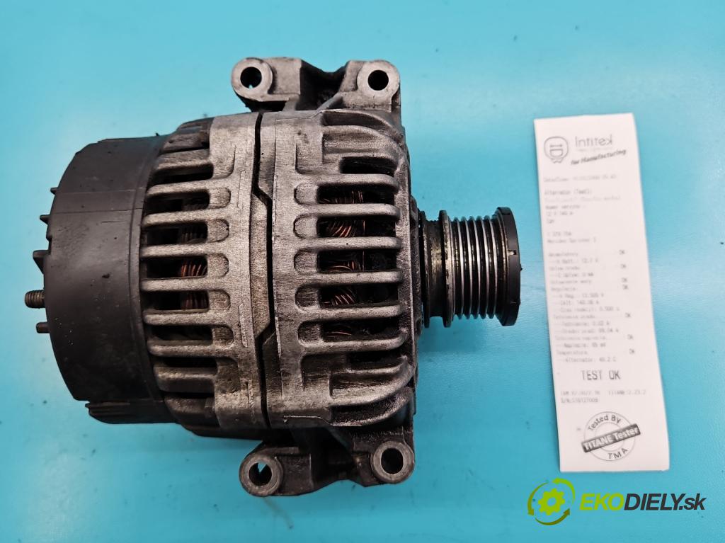 Mercedes Sprinter I 1995-2006 2,2.0 cdi 129 HP manual 95 kW 2148 cm3 5- Alternator 0123510107 (Alternátory)