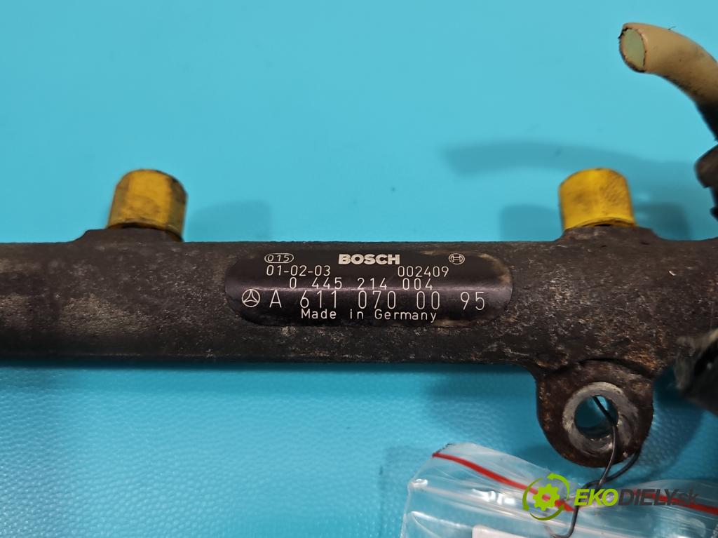 Mercedes Sprinter I 1995-2006 2,2.0 cdi 129 HP manual 95 kW 2148 cm3 5- lišta vstrekovacia 0445214004 (Vstrekovacie lišty)