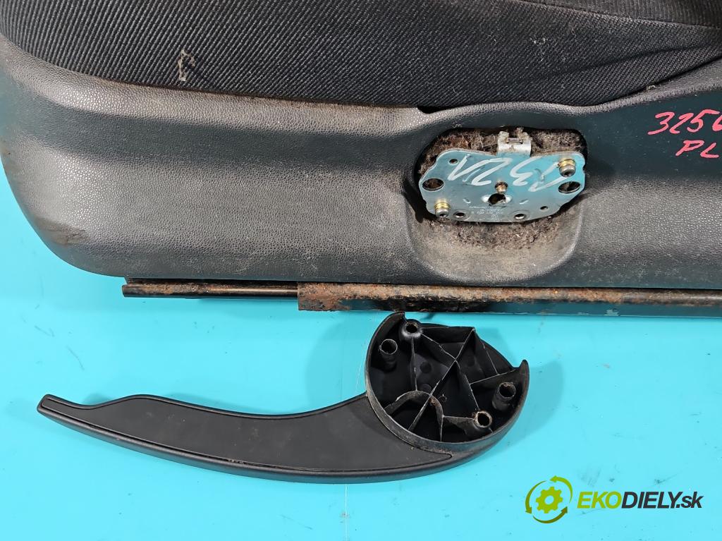 Skoda Fabia I 1999-2007 1.2 12V 64 HP manual 47 kW 1198 cm3 5- Sedačka ľavý  (Sedačky, sedadlá)