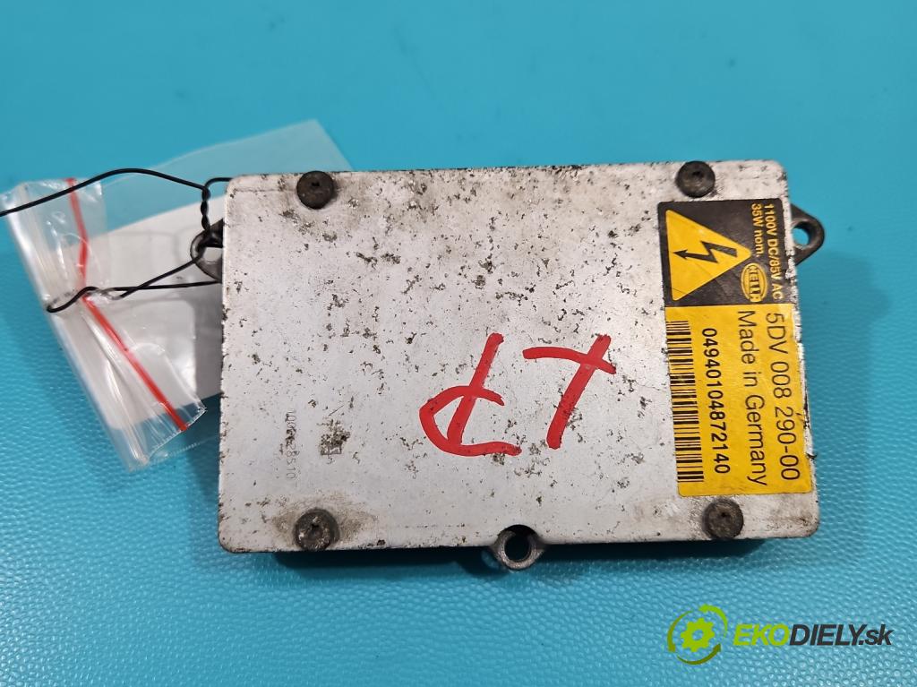 Opel Astra III 2004-2014 1.8 16V 125 HP manual 92 kW 1796 cm3 5- střídač: xenon 5DV008290-00 (Riadiace jednotky xenónu)