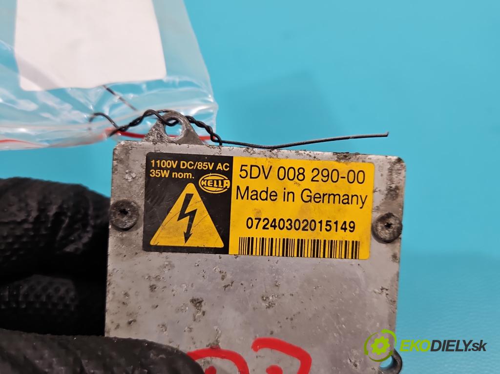 Opel Astra III 2004-2014 1.8 16V 125 HP manual 92 kW 1796 cm3 5- střídač: xenon 5DV008290-00 (Riadiace jednotky xenónu)