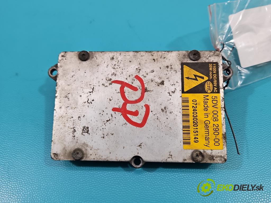 Opel Astra III 2004-2014 1.8 16V 125 HP manual 92 kW 1796 cm3 5- střídač: xenon 5DV008290-00 (Riadiace jednotky xenónu)