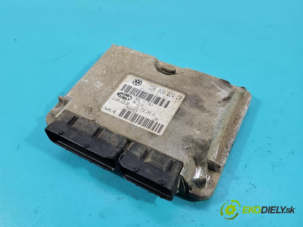 Seat Toledo II 1998-2004 1.6 16V 105 hp manual 77 kW 1598 cm3 4- řídící jednotka motoru 036906034CP