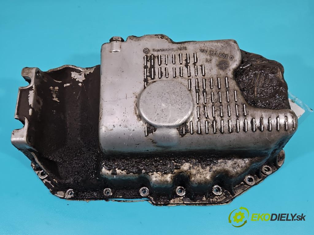 Seat Toledo II 1998-2004 1.6 16V 105 HP manual 77 kW 1598 cm3 4- vaňa olejová 030103603Q (Olejové vane)