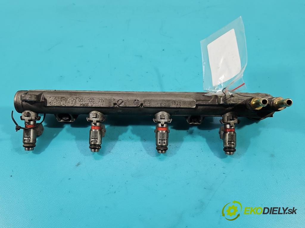 Vw Golf IV 1997-2003 1.4 16V 75 HP manual 55 kW 1390 cm3 5- vstrek 036133319B (Vstrekovače)