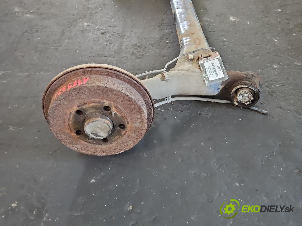 Skoda Fabia I 1999-2007 1.2 12V 64 hp manual 47 kW 1198 cm3 5- zadní výztuha  (Výztuhy zadní)