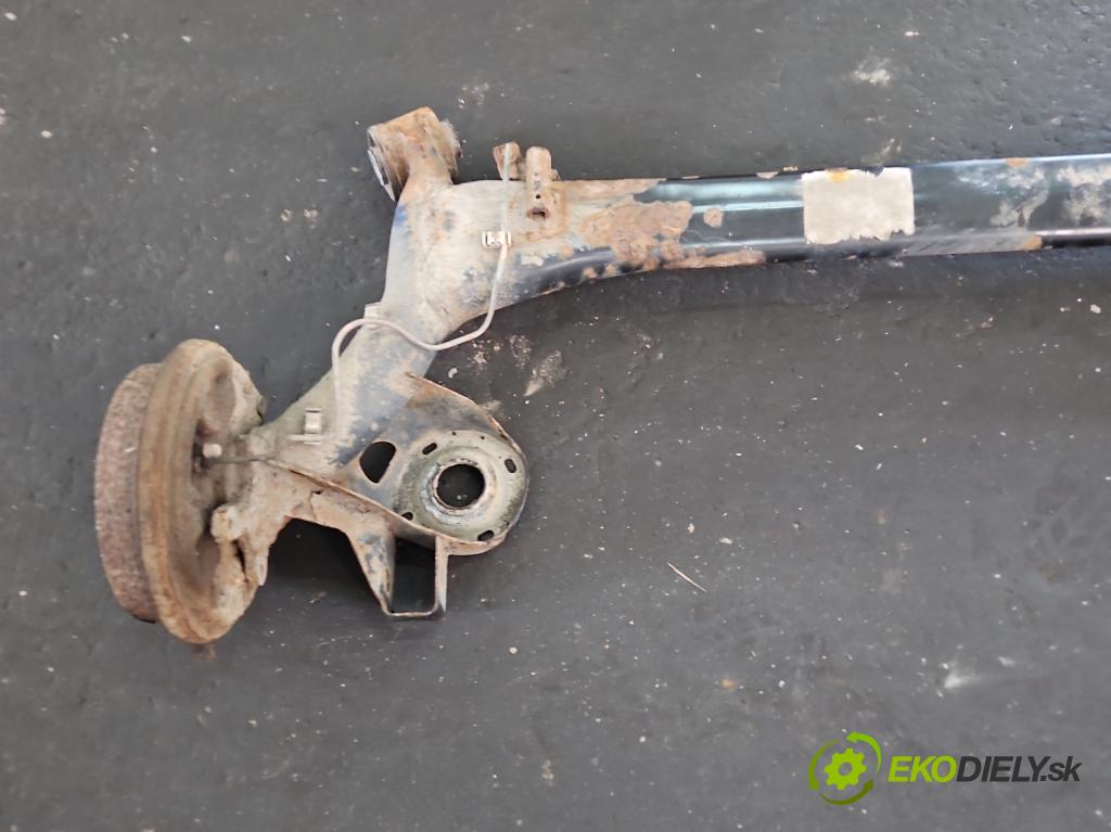 Skoda Fabia I 1999-2007 1.2 12V 64 hp manual 47 kW 1198 cm3 5- zadní výztuha  (Výztuhy zadní)