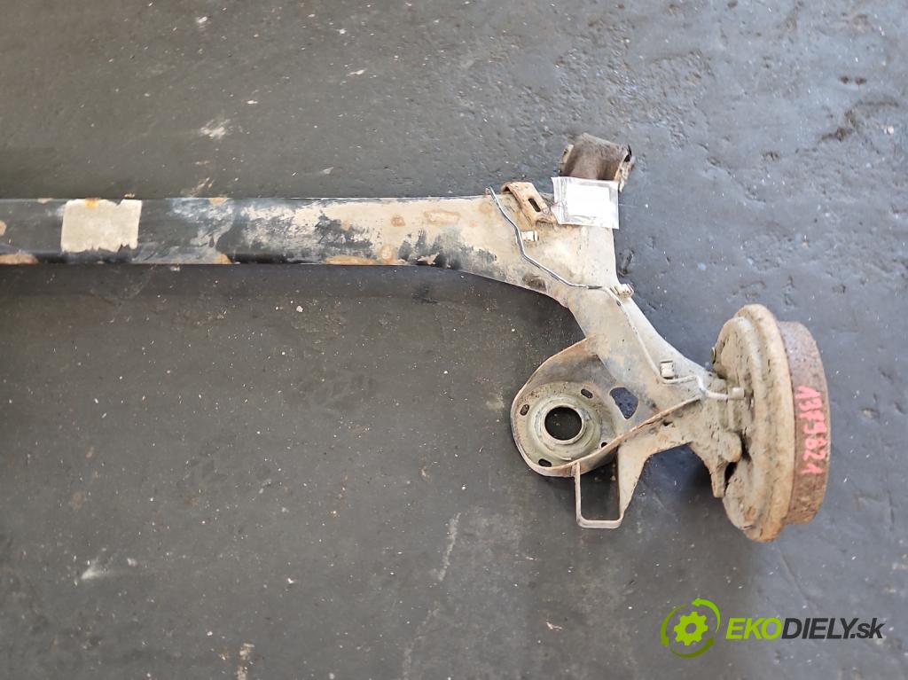 Skoda Fabia I 1999-2007 1.2 12V 64 hp manual 47 kW 1198 cm3 5- zadní výztuha  (Výztuhy zadní)