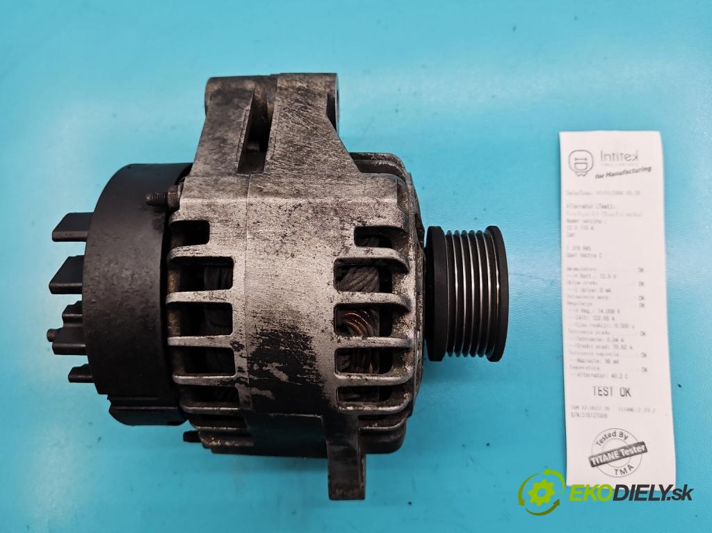 Opel Vectra C 2002-2008 1.9 cdti 150 HP manual 110 kW 1910 cm3 4- Alternator  (Alternátory)