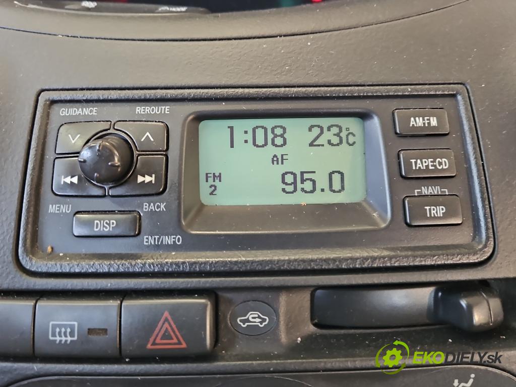 Toyota Yaris I 1999-2005 1.4 D4D 75 HP manual 55 kW 1364 cm3 5- Radio originál 86110-52140