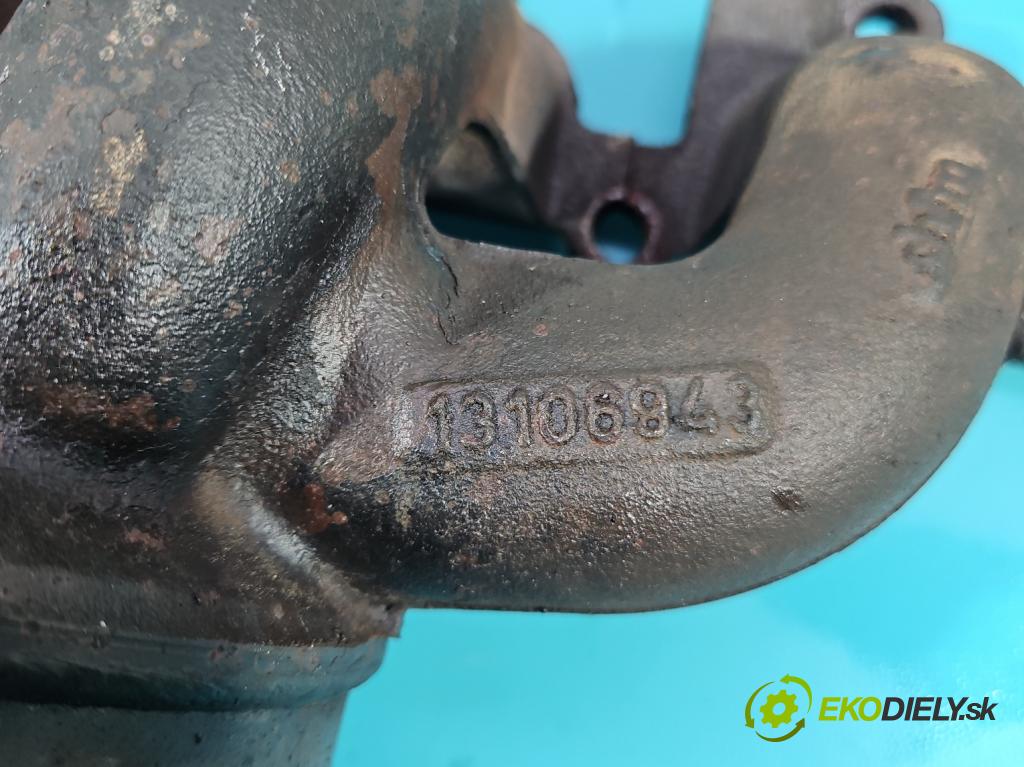 Opel Astra III 2004-2014 1.8 16V 125 hp manual 92 kW 1796 cm3 5- potrubí výfuk Z18XE (Výfukové potrubí)