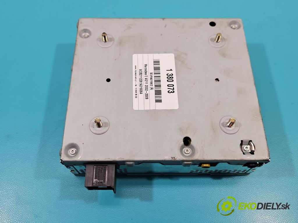 Mercedes E W211 2002-2009 3.2 cdi 204 HP automatic 150 kW 3222 cm3 5- Zesilovač: A2118274242 (Zosilňovače)