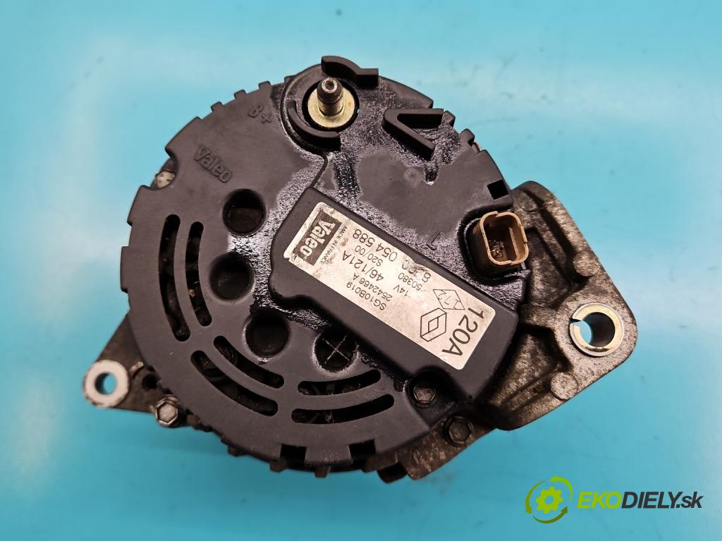 Renault Laguna I 1994-2001 1.9 dti 98 hp manual 72 kW 1870 cm3 5- Alternator 8200054588 (Alternátory)