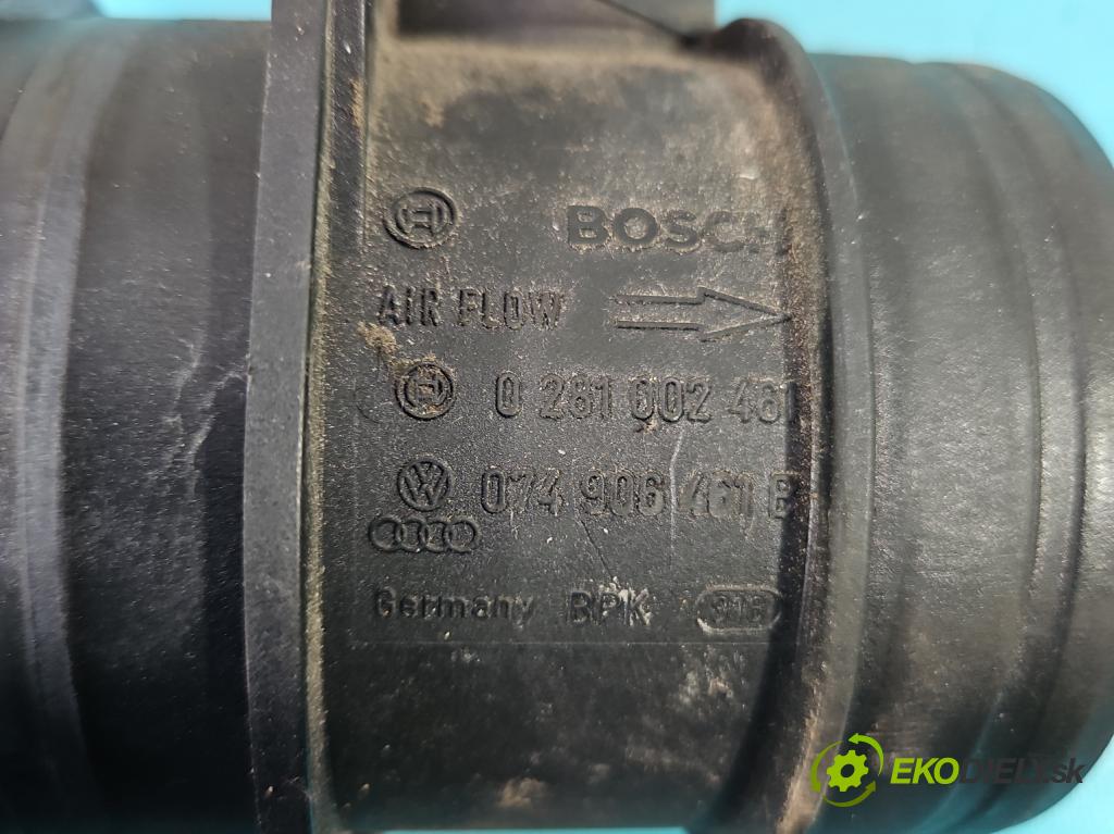 Seat Leon II 2005-2012 2.0 tdi 140 HP manual 103 kW 1968 cm3 5- průtokoměr: 0281002461 (Váhy vzduchu)