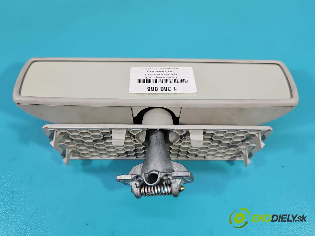 Seat Leon II 2005-2012 2.0 tdi 140 hp manual 103 kW 1968 cm3 5- zpětné zrcátko vnitřní (Světla vnitřní)