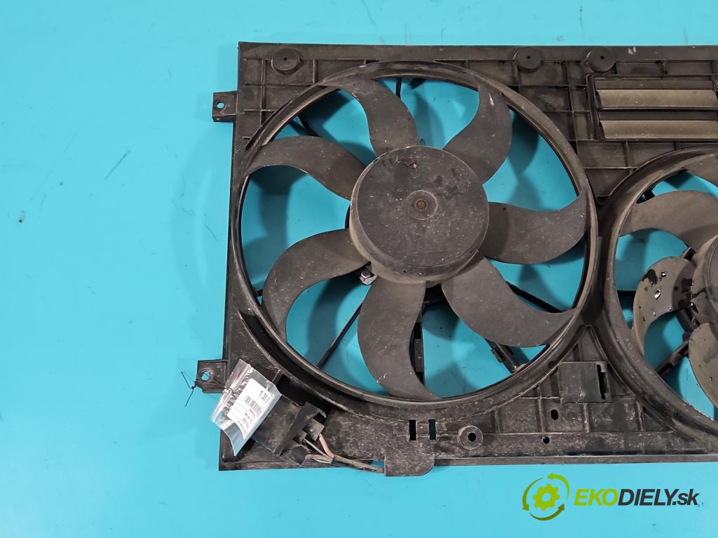 Seat Leon II 2005-2012 2.0 tdi 140 HP manual 103 kW 1968 cm3 5- Ventilátor chladiča 1K0121207AA