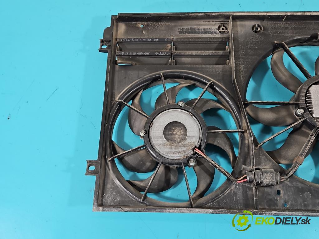 Seat Leon II 2005-2012 2.0 tdi 140 HP manual 103 kW 1968 cm3 5- Ventilátor chladiča 1K0121207AA