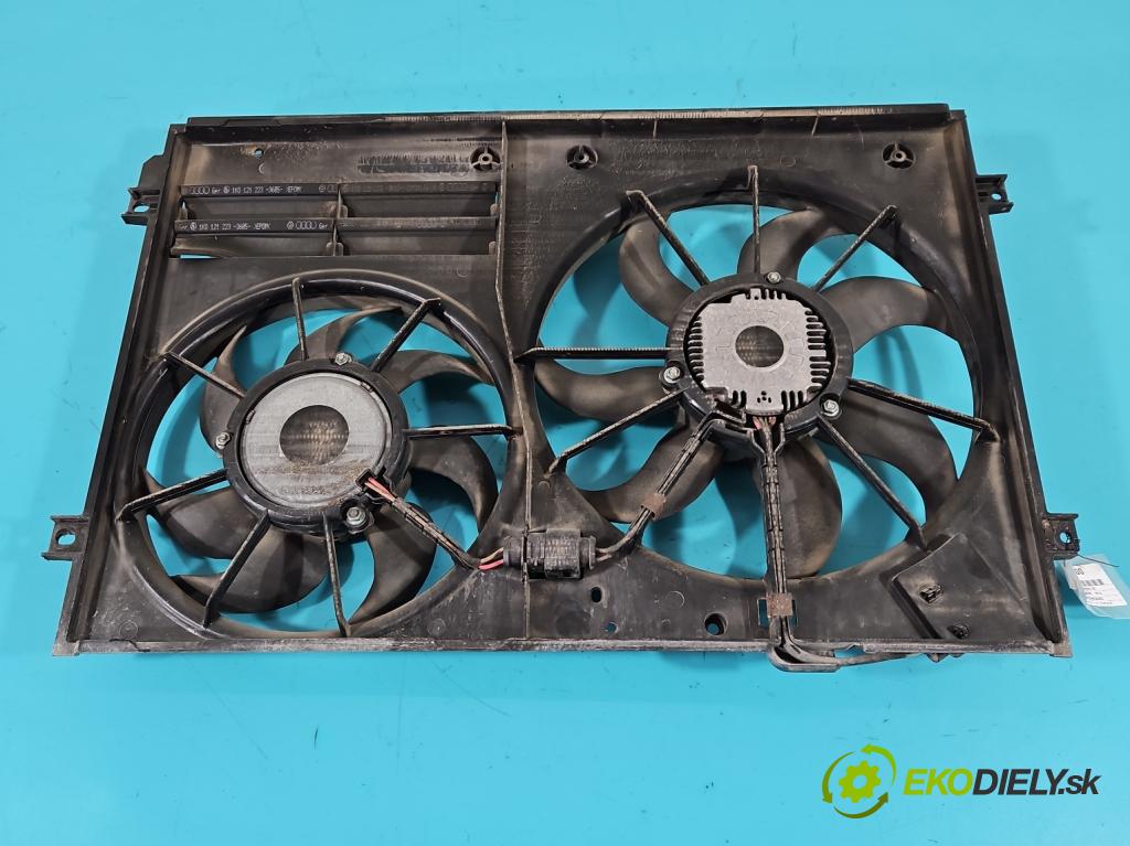 Seat Leon II 2005-2012 2.0 tdi 140 HP manual 103 kW 1968 cm3 5- Ventilátor chladiča 1K0121207AA