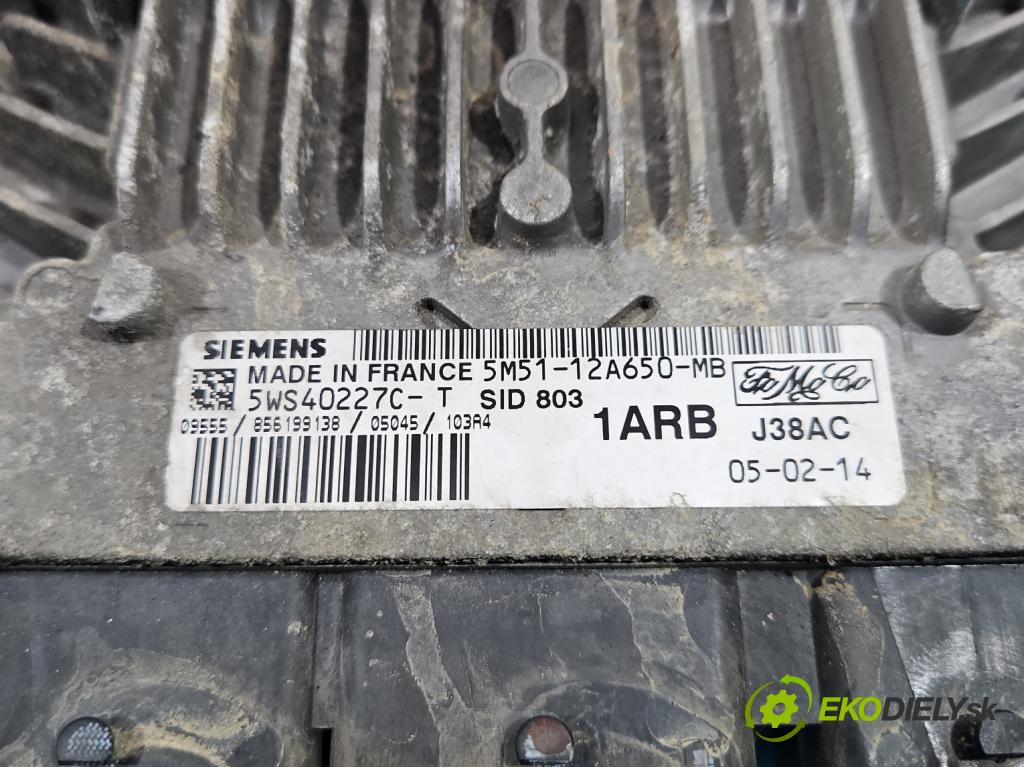 Ford Focus Mk2 2004-2011 2.0 tdci 136hp manual 100 kW 1997 cm3 5- řídící jednotka motoru 5M51-12A650-MB