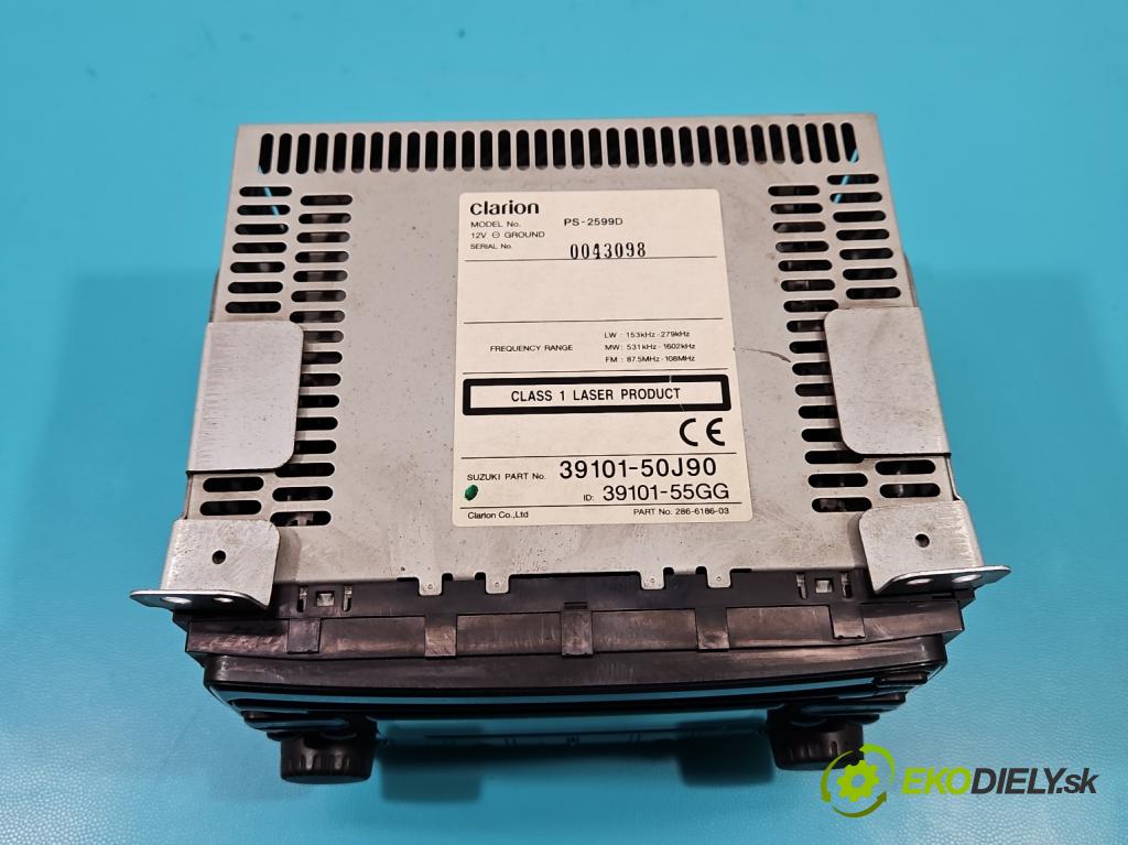Suzuki Grand Vitara I 1998-2005 2.0d 109 hp manual 80 kW 1997 cm3 5- Radio továrna: 39101-50J90