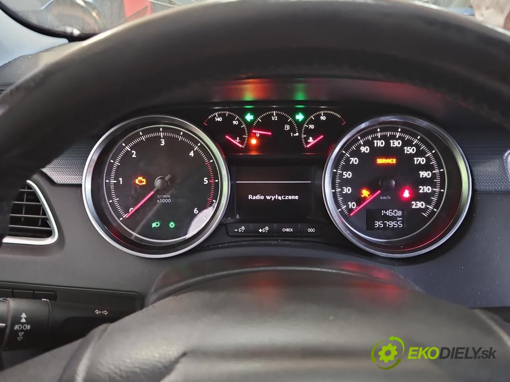 Peugeot 508 2010-2018 2.0 hdi 140 HP manual 103 kW 1997 cm3 5- prístrojovka/ budíky 9805975780 (Prístrojové dosky, displeje)