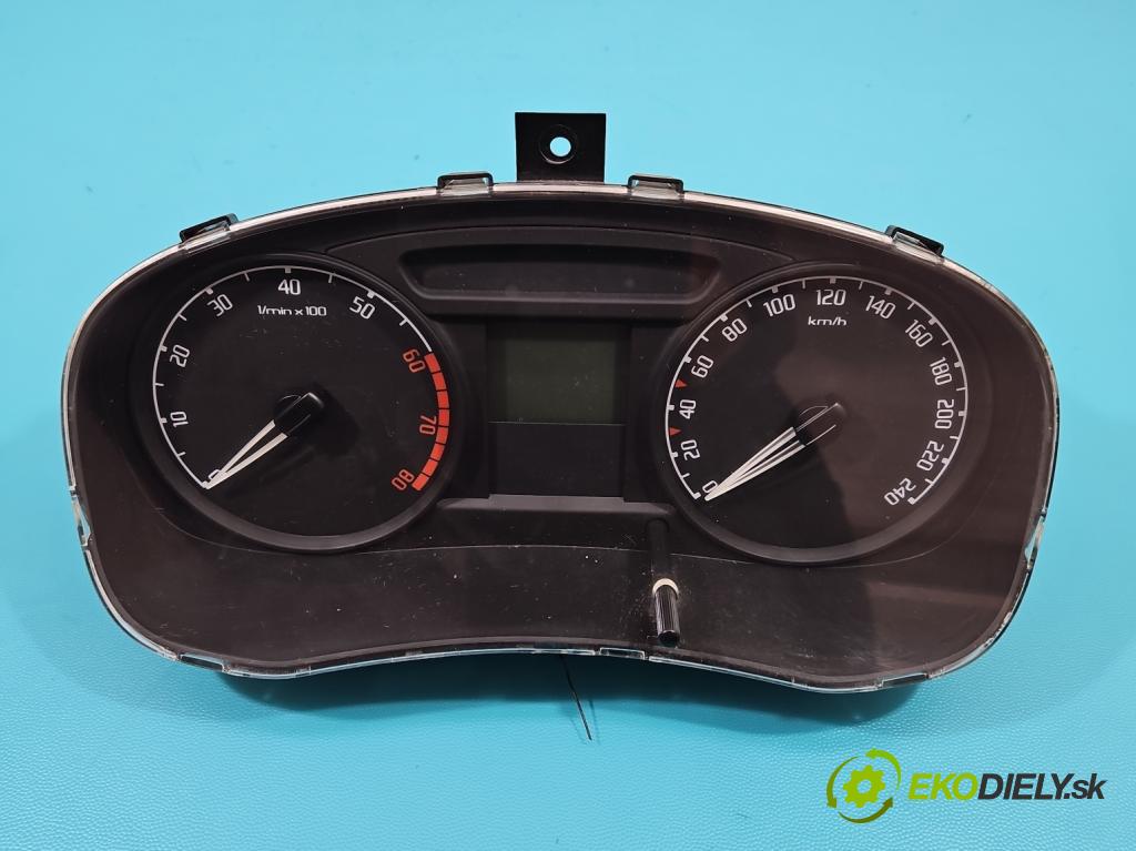 Skoda Fabia II 2007-2014 1.2 12V 69KM manual 51 kW 1198 cm3 5- prístrojovka/ budíky A2C53319705 (Prístrojové dosky, displeje)