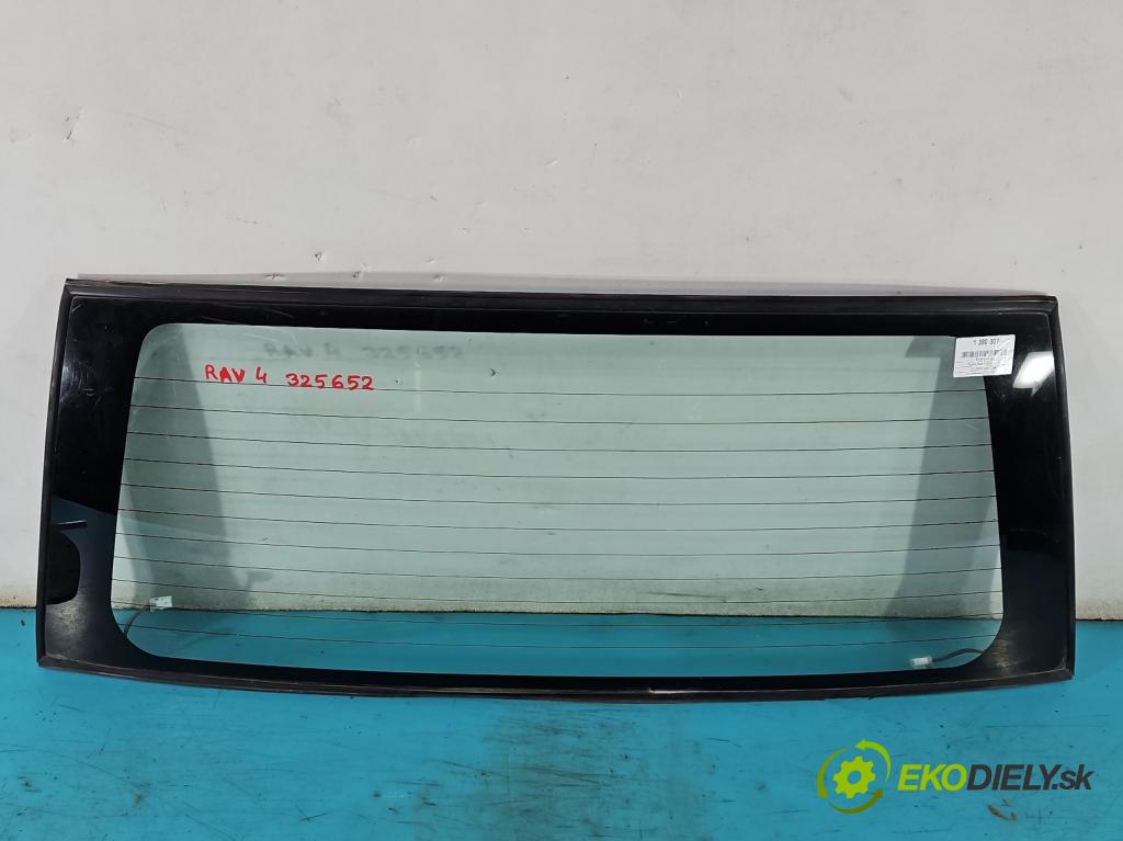 Toyota Rav4 I 1994-2000 2.0 16V 129 hp manual 95 kW 1998 cm3 5- sklo zadní  (Okna zadní)