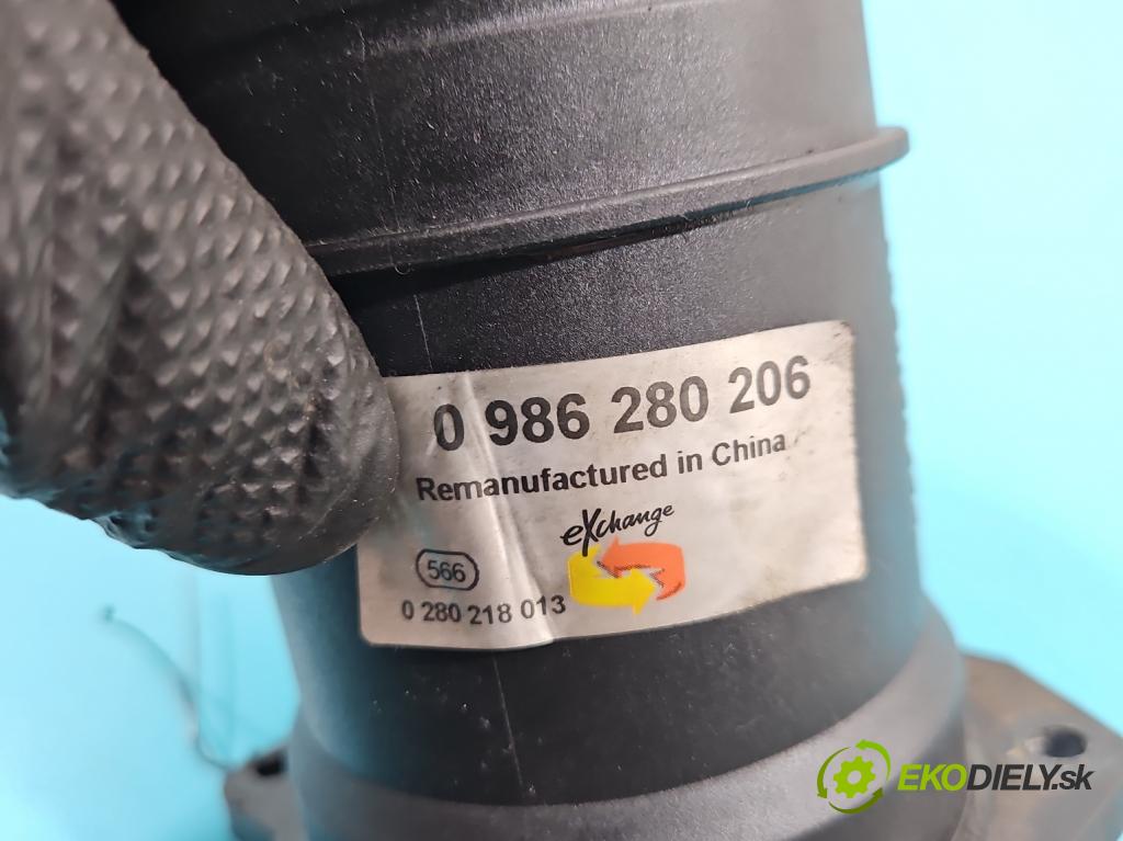 Audi A4 B5 1994-2001 1.8 20V 125 HP manual 92 kW 1781 cm3 4- průtokoměr: 0280218013 (Váhy vzduchu)