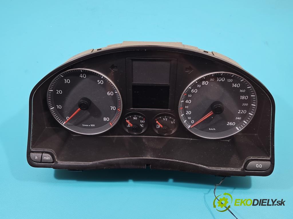 Vw Golf V 2003-2009 1.6 SR 102 HP manual 75 kW 1595 cm3 5- prístrojovka/ budíky 1K0920853G (Prístrojové dosky, displeje)