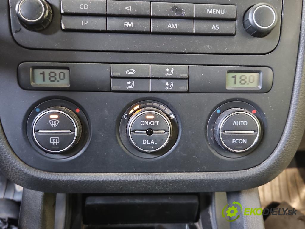 Vw Golf V 2003-2009 1.6 SR 102 HP manual 75 kW 1595 cm3 5- panel kúrenia 