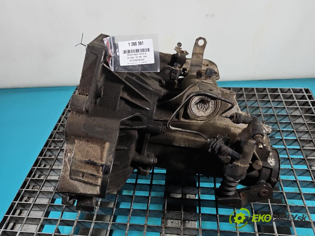 Vw Caddy II 9K 1996-2004 1.9 sdi 64 HP manual 47 kW 1896 cm3 5- prevodovka stupeň,rýchlosť manual FVW