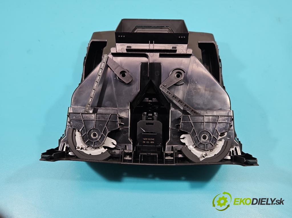 Vw Golf V 2003-2009 1.6 SR 102 HP manual 75 kW 1595 cm3 5- Mřížka: kúrenia stredová 1K0819153B (Mriežky kúrenia (fukáre))