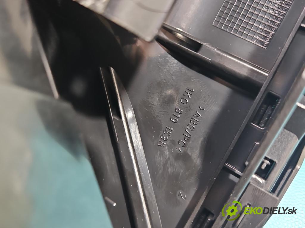 Vw Golf V 2003-2009 1.6 SR 102 HP manual 75 kW 1595 cm3 5- Mřížka: kúrenia stredová 1K0819153B (Mriežky kúrenia (fukáre))