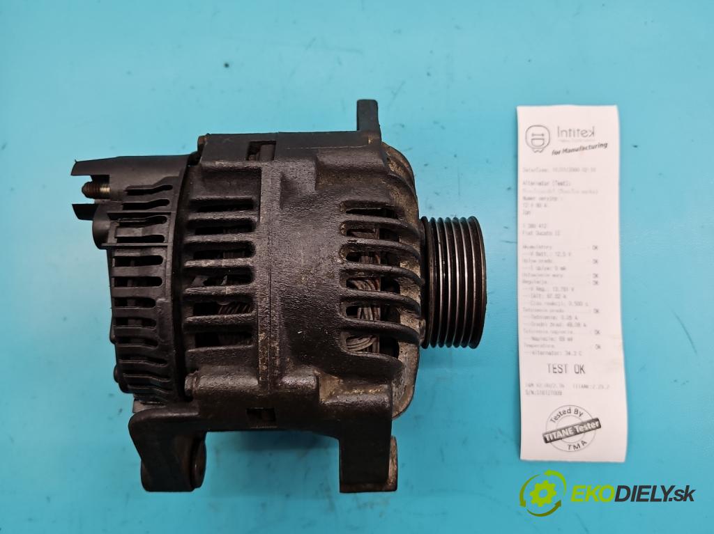 Fiat Ducato II 1994-2006 1.9 TD 90 HP manual 66 kW 1905 cm3 5- Alternator 9612262680 (Alternátory)