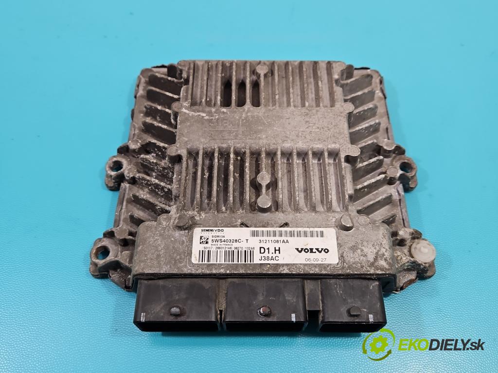 Volvo V50 2.0d 136hp manual 100 kW 1997 cm3 5- řídící jednotka motoru 31211081AA