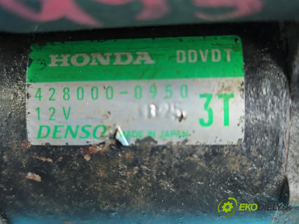 Honda Jazz II 2002-2008 1.2 77 HP manual 57 kW 1246 cm3 5- štartér 428000-0950 (Štartéry)