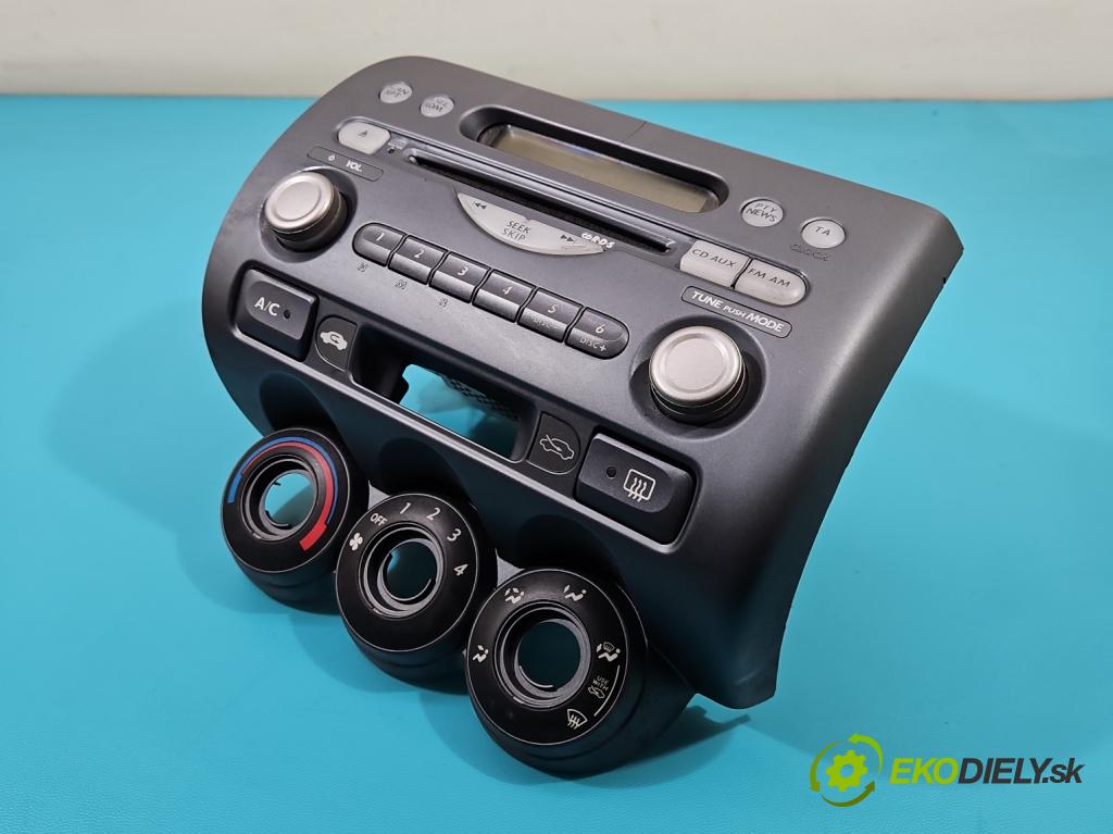 Honda Jazz II 2002-2008 1.2 77 HP manual 57 kW 1246 cm3 5- Radio originál 39175-SAA-G110-M1