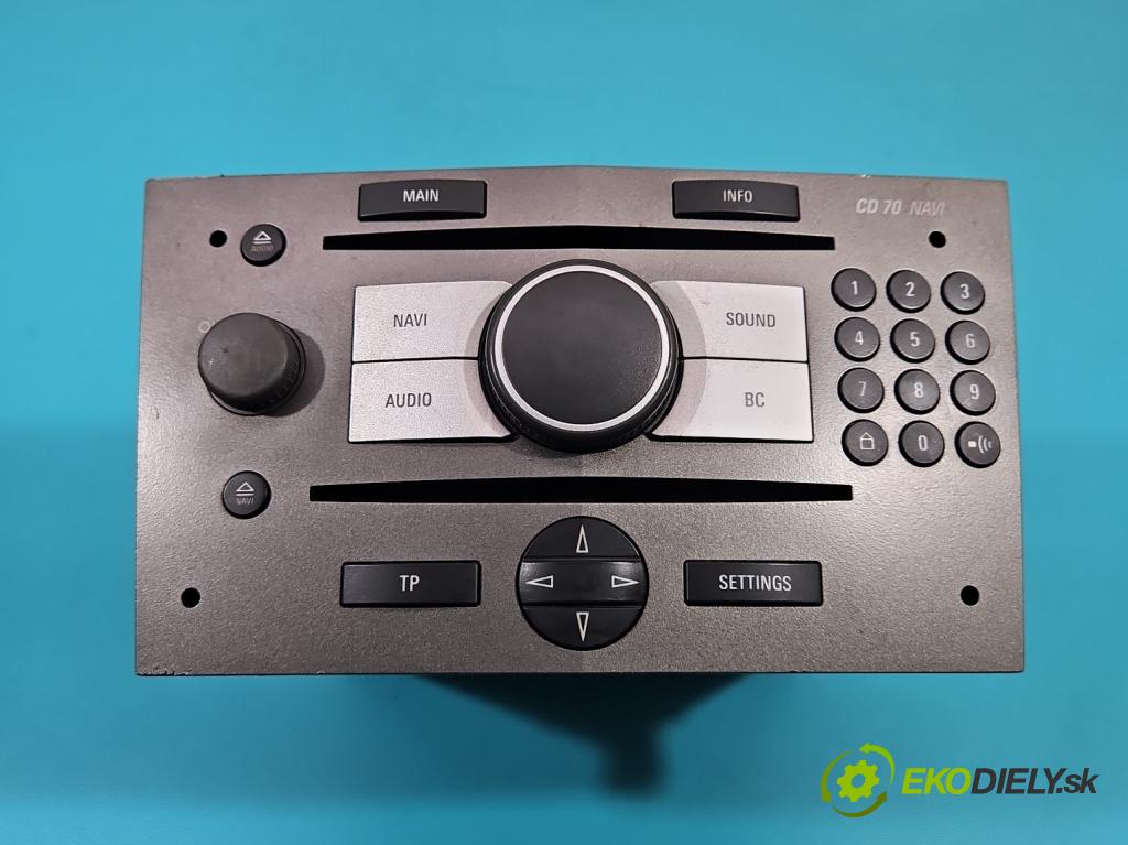 Opel Astra III 2004-2014 1.7 cdti 101 HP manual 74 kW 1686 cm3 5- Radio originál 13188465
