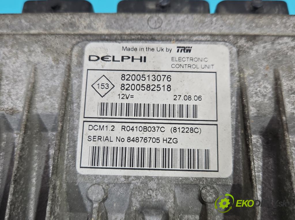 Renault Kangoo I 1998-2008 1.5 dci 65 HP manual 48 kW 1461 cm3 5- riadiaca jednotka motora 8200513076