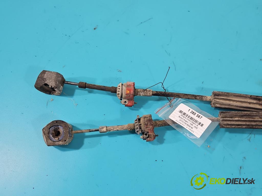 Renault Kangoo I 1998-2008 1.5 dci 65 HP manual 48 kW 1461 cm3 5- Páka: Změny: stupeň,rýchlosť  (Rýchlostné páky / kulisy)