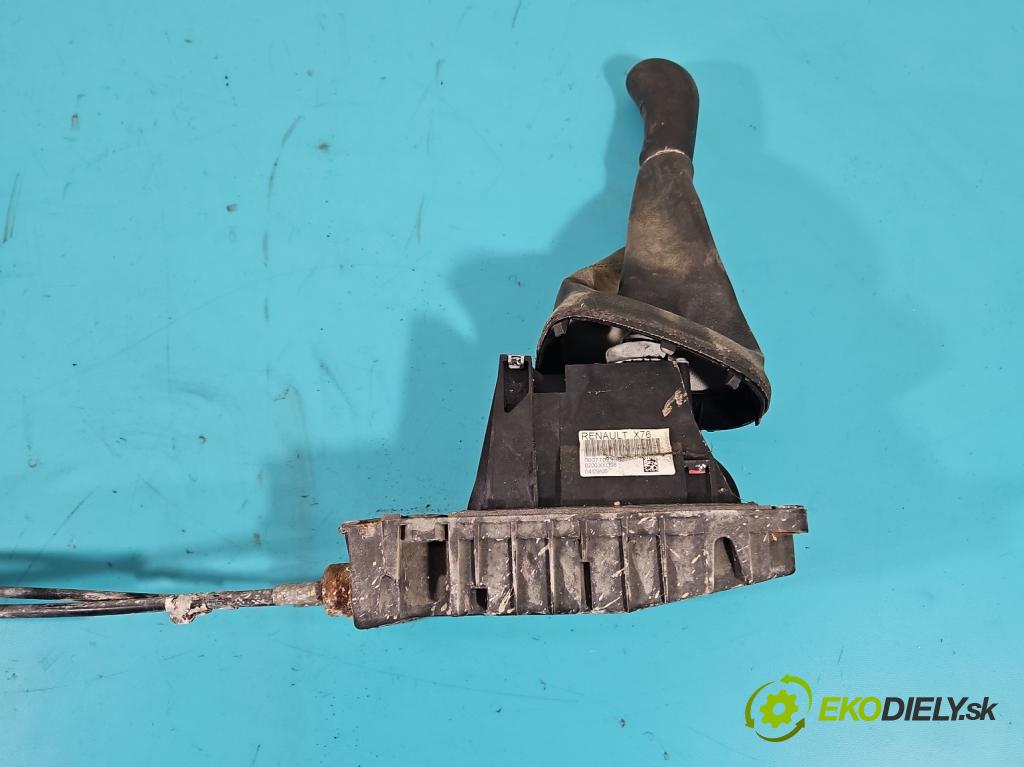 Renault Kangoo I 1998-2008 1.5 dci 65 HP manual 48 kW 1461 cm3 5- Páka: Změny: stupeň,rýchlosť  (Rýchlostné páky / kulisy)