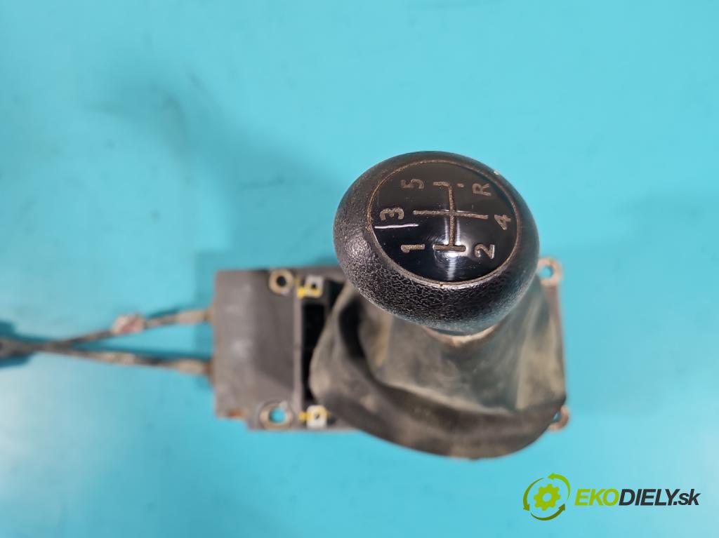 Renault Kangoo I 1998-2008 1.5 dci 65 HP manual 48 kW 1461 cm3 5- Páka: Změny: stupeň,rýchlosť  (Rýchlostné páky / kulisy)