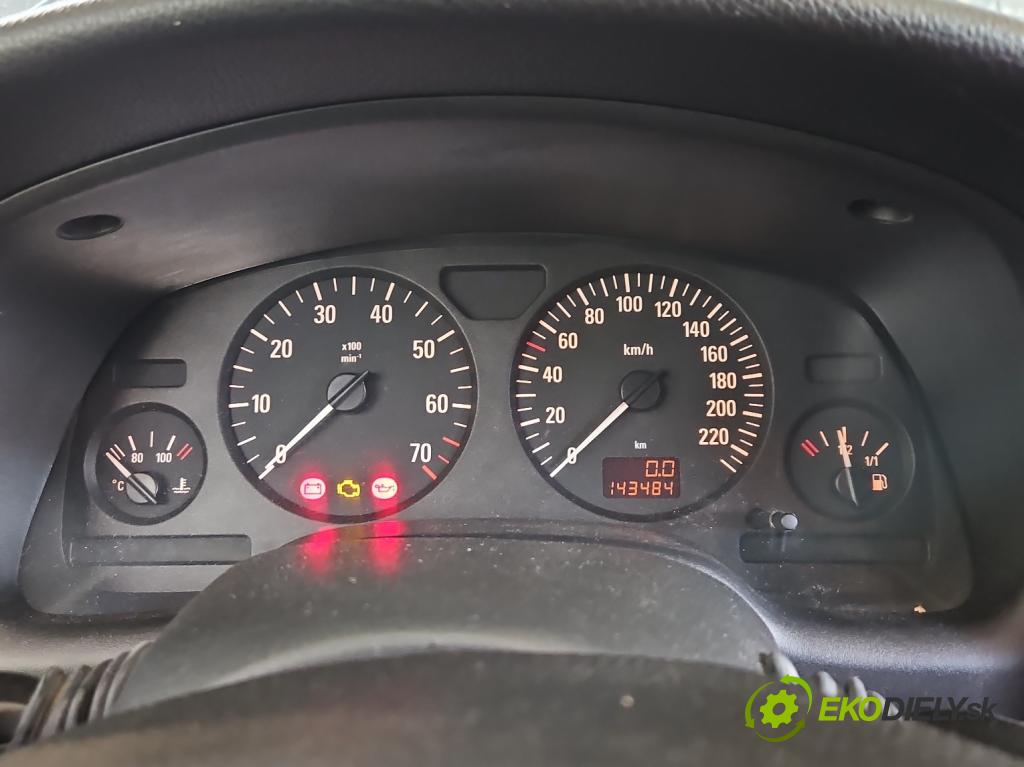 Opel Astra II 1998-2009 1.4 16V 90 HP manual 66 kW 1364 cm3 5- prístrojovka/ budíky 24451504ZL (Prístrojové dosky, displeje)