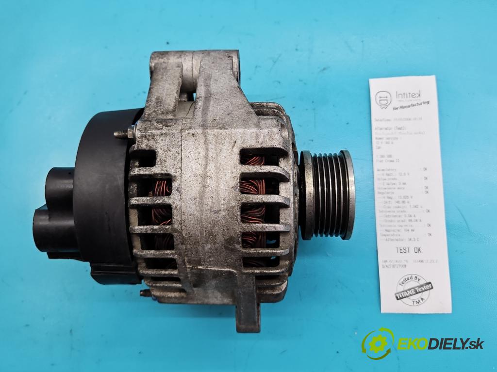 Fiat Croma II 2005-2010 1.9 jtd 120 HP manual 88 kW 1910 cm3 5- Alternator  (Alternátory)