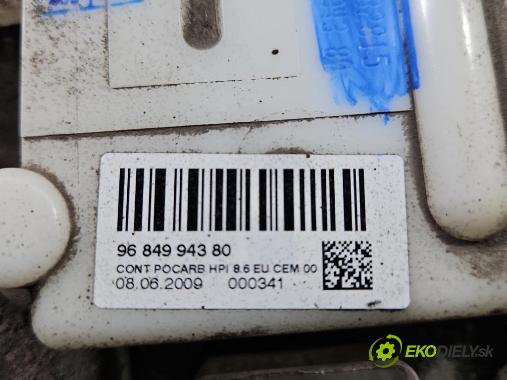 Citroen Berlingo II 2008-2018 1.6 16V 90 hp manual 66 kW 1587 cm3 5- čerpadlo paliva 9684994380