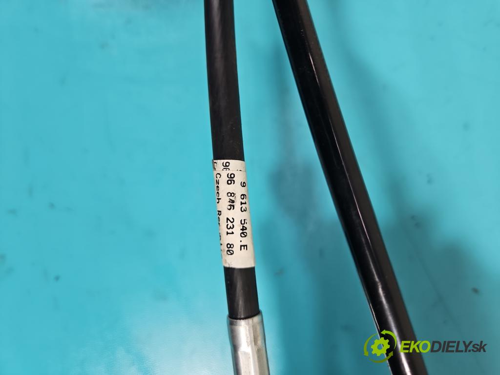 Citroen Berlingo II 2008-2018 1.6 16V 90 HP manual 66 kW 1587 cm3 5- Páka: Změny: stupeň,rýchlosť 9684623180 (Rýchlostné páky / kulisy)