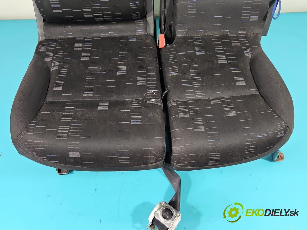 Citroen Berlingo II 2008-2018 1.6 16V 90 HP manual 66 kW 1587 cm3 5- Sedačka pravý  (Sedačky, sedadlá)